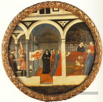  Renaissance Peintre - Assiette de la Nativité Berlin Tondo Christianisme Quattrocento Renaissance Masaccio